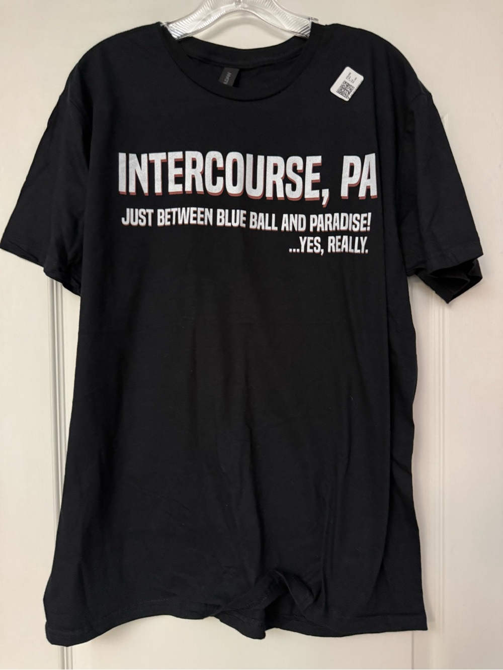 Black Novelty Intercourse, PA Graphic Tee - Picture 2 of 2